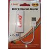 Linq ADATTATORE ETHERNET USB 2.0 PER PC NETBOOK 10Mbps a 100Mbps LINQ LAN-U20