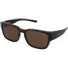 Polaroid PLD 9011/S 086/SP | Occhiali da Sole Graduati o Non Graduati | Prova Online | Unisex | Plastica | Quadrati | Marrone, Havana | Adrialenti