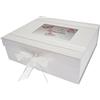 WHITE COTTON CARDS Favourite Memories, scatola dei ricordi grande, con farfalle vintage, BU2X, 27,2 x 32 x 11 cm