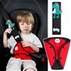 XINYUDAILY Cuscino Cintura Sicurezza Bambini, 2 Pezzi Accessori Guaine per Cintura, Imbottiture per Cintura di Sicurezza per Auto, Rimovibili e di Alta Qualità per Ragazzi e Ragazze