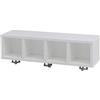 Schildmeyer Möbelpartner Denver 146962- Scaffale libreria, 60 x 16 x 17,5 cm, grigio chiaro
