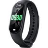 S_way M8 Fitness Tracker, Smart Step Counter Watch con display touch da 0,96, frequenza cardiaca, pressione sanguigna, monitoraggio del sonno, monitoraggio sportivo, IP67, impermeabile, per iOS e Android