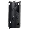 Arti & Mestieri Linea Gatti - Porta Ombrelli di Design 100% Made in Italy - in Ferro, 23 x 55 cm - Nero
