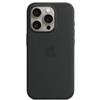 Apple Custodia MagSafe in silicone per iPhone 15 Pro Max - Nero