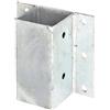 Alberts Gah-alberts 208721 staffa portapalo per mattoni a l e a u o per le pareti, acciaio, 71 x 71 mm