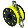Best Divers ML0057YL, Mulinello Subacqueo, Nero/Giallo, 45 metri