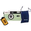 AgfaPhoto Analogue 35 mm Compact Film Camera set: pellicola per immagini a colori + batteria