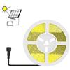 V-TAC KIT STRISCIA LED 6W BIANCO CALDO IP67 5 METRI CON PANNELLO SOLARE E TELECOMANDO VT-2835-LED23044