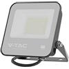 V-TAC FARO LED SLIM NERO 50W BIANCO FREDDO CHIP SAMSUNG 135LM/W IP65 VT-4455 -LED8845