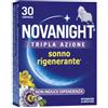 Novanight Tripla Azione sonno rigenerante 30 compresse rilascio radido