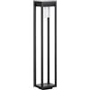 Eglo Martano - Lampada da terra solare per esterni con rilevatore di movimento, lampada per esterni con sensore, per giardino e vialetto, in alluminio in nero e plastica bianca, IP44