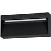 Eglo Maruggio - Lampada da parete LED per esterni, applique rettangolare, in alluminio nero, lampada a parete per esterni, luce bianca calda e bianca fredda, IP65