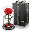 YourRoses - Ziegler&Ribant YourRoses - Rosa infinita, in barattolo, con scatola regalo per lei, moglie, fidanzata, idea regalo, San Valentino, festa della mamma, compleanno, anniversario di matrimonio, Natale, anniversario