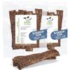 ROQSY Snack Naturale per Cani 100% Merluzzo - Snack Leggero a Basso Contenuto di Grassi, Monoproteico - 200g (2×100g)