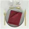 Soleil d'ocre Luxury Set di 3 Tovaglioli, Rosso, 45 x 45 cm