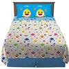 Franco Biancheria da letto per bambini Super Soft Microfibra Lenzuola, Pieno, Baby Shark