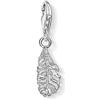 Thomas Sabo Ciondolo da Donna Argento 925, Silver Leaf Charm