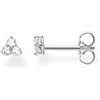 Thomas Sabo orecchini singoli da donna con pietre colorate oro, argento sterling 925