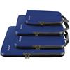 Eono Organizzatori da Viaggio a Compressione, Organizer Valigia Set, Cubo di Viaggio, Cubi di Imballaggio, Compression Packing Cube