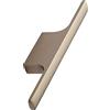 Furnipart Maniglia per mobili Tau LA32, maniglia per mobili da cucina, maniglia per mobili da cucina, in ottone spazzolato
