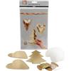 Creativ Kit fai da te, carta in similpelle, oro, taglia unica