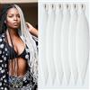 YDDM Capelli Per Treccine Africane Bianco Extension Treccine Texture Yaki Easy Install per Principianti 32 Pollici 6 Pezzi Capelli Leggeri e Naturali per Box Braids, Twist e Crochet