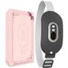 OVIFM Cuscinetto Riscaldante Mestruale Portatile-OVIFM Menstrual Heating Pad Elettrico Fascia Riscaldante Dolori Mestruali Cuscinetto e 3 Temperature Regolabili Pain Relief Lombare/Schiena/Crampi(Nero)