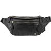 Roberto Romano Marsupio Bologna realizzato a mano in vera pelle nera 48204 | Marsupio Crossbody Bag, Marsupio | Design moderno per vacanze, fine settimana, festival o passeggiata, Nero, Gürteltasche,