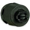 Mesto 2328 - Lancia a Getto Piatto, in plastica, Accessori, Angolo di spruzzo 90°, Getto Piatto, 90-02, Nero