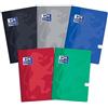 Oxford Taccuino B5, 96 fogli, a quadretti, confezione da 5 pezzi, colori assortiti