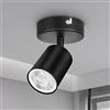 Dehobo Faretti Led Interno, Faretti da Soffitto 3 Luci Orientabili, Binario  Faretti Nero E14, Lampadario Faretti con Paralumi in Rete Metallica Vintage  per Cucina Cameretta Soggiorno (Nessun Bulbo) : : Illuminazione