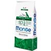 MONGE natural superemium adult maxi ricco di pollo mangime cibo secco per cani 12 kg