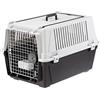 Ferplast Trasportino per cani di taglia media ATLAS 40 PRO, Box per trasporto animali, Porta in acciaio plasticato, Sistema di chiusura di sicurezza, Griglie per l'aerazione, 49 x 68 x h 45,5 cm