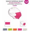 Mascherina Bimbo 6-12 Anni KA0889 Colore Arancio 1 Pezzo