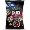 Riso Scotti Snack Venere Barbecue, Riso Integrale, Mini Gallette Croccanti Non Fritte per Pause ed Aperitivi, Senza Glutine, 100% Vegetale, 50g