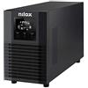Nilox, UPS Premium OnLine Pro LED da 3.000VA/2.10W, UPS con Tecnologia a Doppia Conversione, Protegge Server, Workstation, Reti LAN e Computer da Blackout, con Tecnologia OnLine