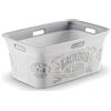 Curver Kis Chic Cesta - Cesta Portabiancheria Decorata da 45 Lt - 59X39X27H Laundry Bag