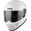 Simpson Casco Moto Integrale Simpson Venom 22.06 Bianco Lucido