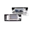 DHCN 2Pcs Luce targa a LED per R-enault E-space Scenic L-aguna Fluence Captur Zoe Modus per D-acia D-uster L-odgy Logan