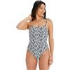 arena U Back Allover Costume Intero Donna con Coppe Removibili, Costume da Bagno ad Asciugatura Rapida, Costume da Donna con Tessuto Foderato