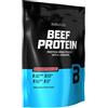 BioTechUSA Beef Protein, formula con peptidi di proteine idrolizzate all'87%, senza lattosio e senza glutine, a basso contenuto di grassi e senza zucchero, 500 g, Fragola