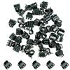 TSKDKIT 50 Pezzi Clip di Supporto per Orchidee, Clip di Supporto per Piante Clip da Giardino, Mini Pinzette di Supporto Verde Scuro Sostegno per Fiori Pomodori Capelli Giardino Orto