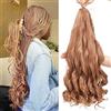 DT CHERYL French Curly Braiding Hair 8 Pack Loose Wavy Curl Braiding Hair for Black Women, Confezione da 8 extension di capelli ricci francesi per donne nere, 61 cm, capelli sintetici pre-allungati