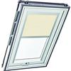 Roto Tenda a Rullo Roto Originale ZRE - Diurna Binario di Guida Argento - Per Finestre per Tetti delle Serie Designo R6/R8, i8 e Classic 64/84 - Dimensioni 054/118 | 05/11 - Colore del Tessuto Beige
