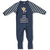 Schiesser Baby 136648-803 - Pigiama intero, bambino, Blu (Blau (803-dunkelblau)), 62 (3 mesi)