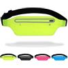 Generico FLUO Marsupio Corsa Uomo e Donna - Porta Cellulare - Cintura Running Riflettente per Sport, Fitness e Bicicletta