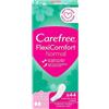 Carefree Salvaslip FlexiComfort Normal con profumo leggero, flessibile e ultra sottile per una sensazione di freschezza di lunga durata, taglia normale, 44 pezzi