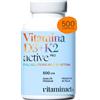 Vitaminact Vitamina D3 K2 (Dura 1 anno e 4 mesi) 500 Compresse - Senza Biossido di Silice, Vitamina D3 2000 UI a Compressa - Vit. K2 MK 7 - Massimo Dosaggio di Vitamine in Commercio, Prodotto in Italia.