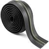 QWORK® 6M Guarnizione Soglia Porta Garage, Guarnizione Del Garage, Resistente Alle Intemperie