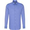 Seidensticker Maglietta da uomo slim fit a maniche lunghe, celeste, 36 EU